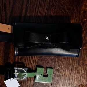 Black Kate spade belt bag